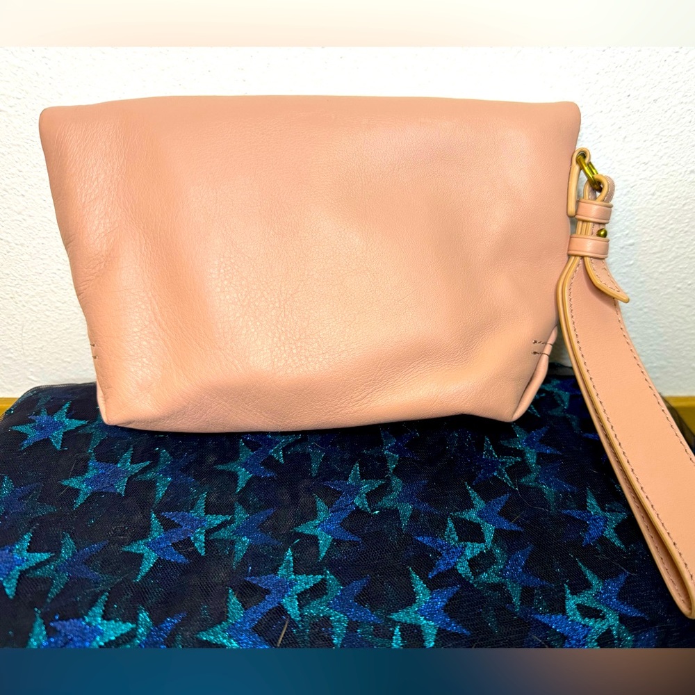 New pink J. Crew Italian leather!!